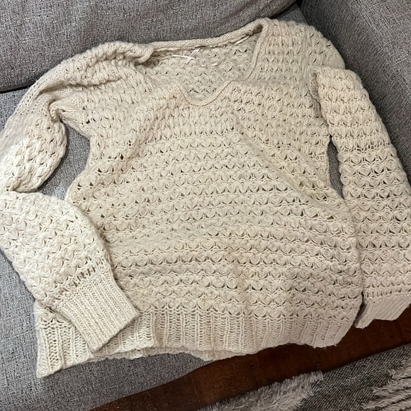 Free People, Crashing Waves Sweater, S - Picture 2 of 3